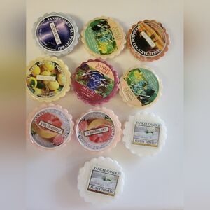 Yankee Candle Assorted Wax Melts Collection Lot of 10